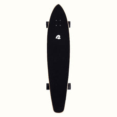Retrospec Zed Black Pipeline 44" Kicktail Longboard - Longboards USA