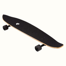 Retrospec Zed Black Pipeline 44" Kicktail Longboard - Longboards USA