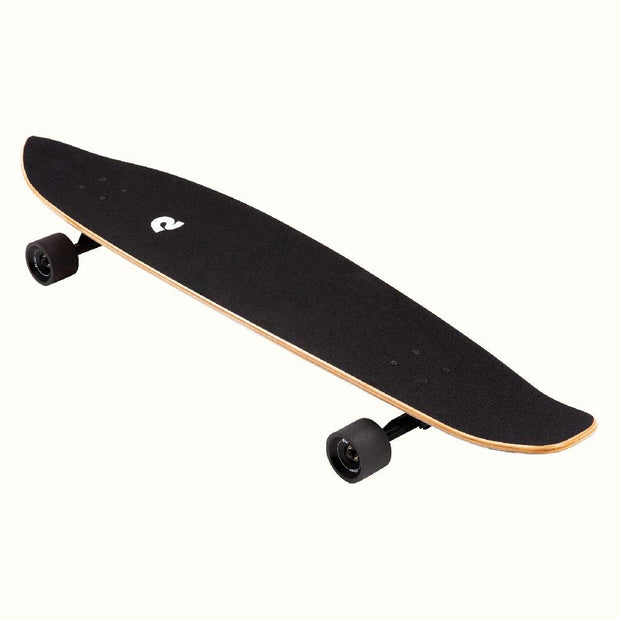 Retrospec Zed Black Pipeline 44" Kicktail Longboard - Longboards USA