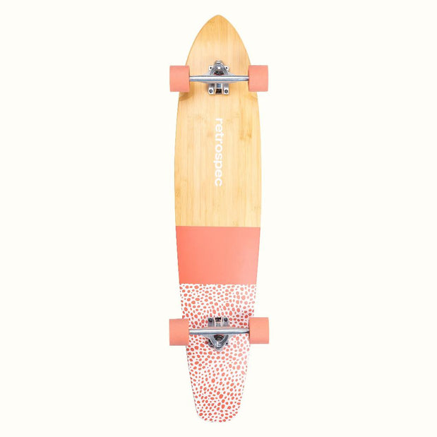 Retrospec Zed Coral Reef 44" Kicktail Longboard - Longboards USA