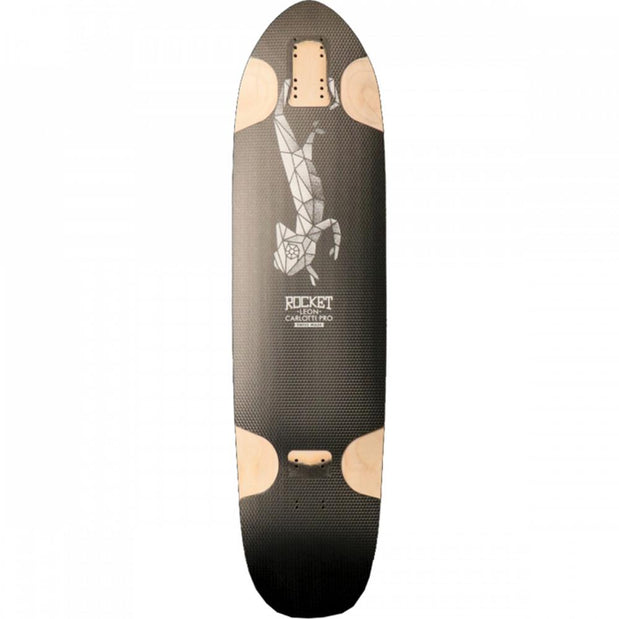 Rocket Carlotti Leon 38" Downhill Freeride Longboard Deck 10Yr Anniversery Model - Longboards USA