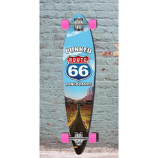 Route 66 The Run Pintail Longboard 40" from Punked - Longboards USA