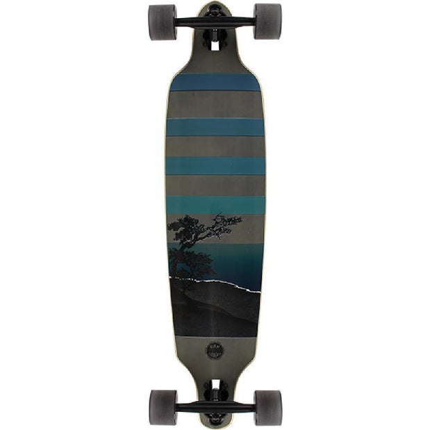 San Clemente Night Lake Drop Through 36" longboard - Longboards USA