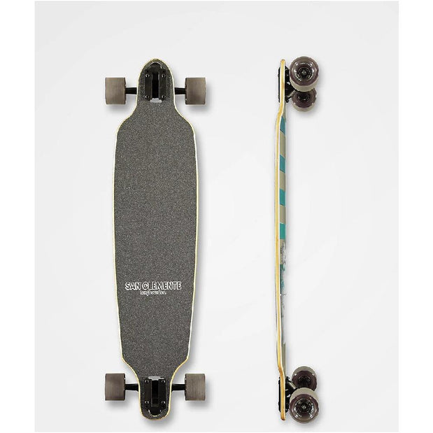 San Clemente Night Lake Drop Through 36" longboard - Longboards USA