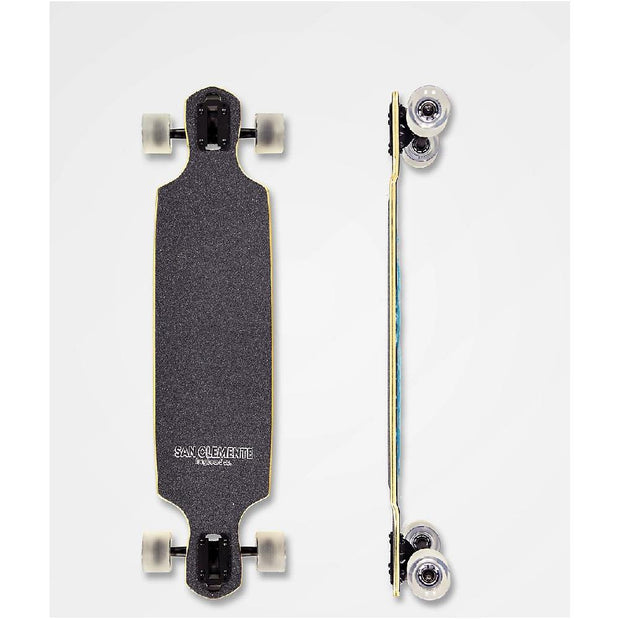 San Clemente Whale Shark Drop Through 36" Longboard - Longboards USA