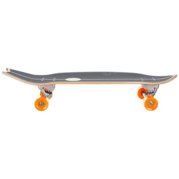 Santa Cruz Flame Dot Shark Surfskate 32" Cruiser Longboard - Longboards USA