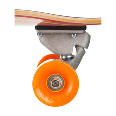 Santa Cruz Flame Dot Shark Surfskate 32" Cruiser Longboard - Longboards USA