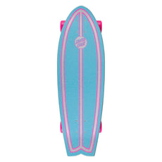 Santa Cruz Prismatic Dot Shark 28" Cruiser Longboard - Longboards USA