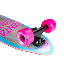 Santa Cruz Prismatic Dot Shark 28" Cruiser Longboard - Longboards USA