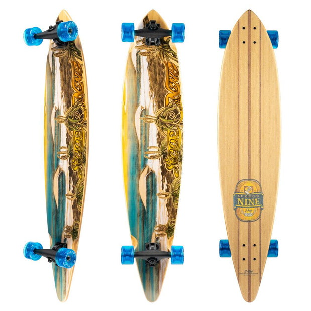 Sector 9 Bamboo J-Bay 44" Pintail Longboard - Longboards USA