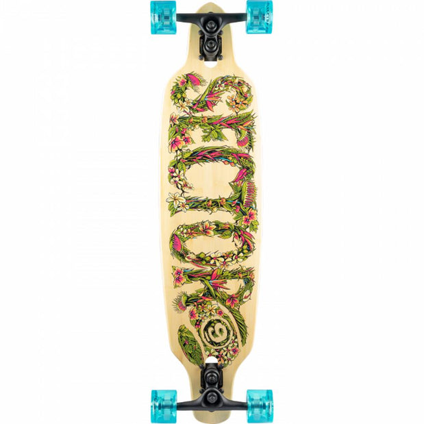 Sector 9 Fractal Flora Sidewinder 36" Drop Through Longboard - Longboards USA