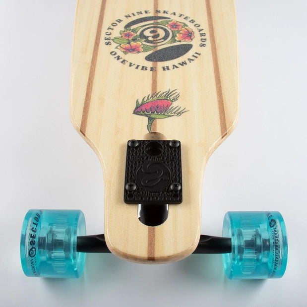 Sector 9 Fractal Flora Sidewinder 36" Drop Through Longboard - Longboards USA