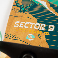 Sector 9 Offshore Baja 39" Pintail Fishtail Longboard - Longboards USA