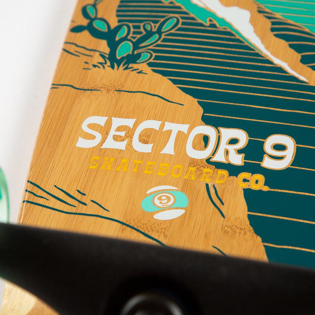Sector 9 Offshore Baja 39" Pintail Fishtail Longboard - Longboards USA