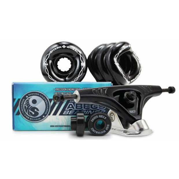 Shark Wheel 60mm Skateboard Combo Kit | California Roll - Longboards USA