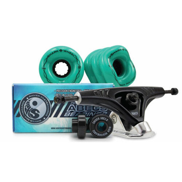 Shark Wheel 60mm Skateboard Combo Kit | California Roll - Longboards USA