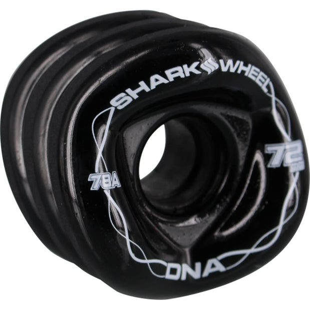 Shark Wheels Longboards - 72MM, 78A Black DNA - Longboards USA