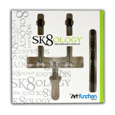 Sk8ology Skateboard Longboard Deck Display Wall Bracket With Drill Bit - Longboards USA