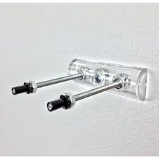 Sk8ology Skateboard Longboard Deck Display Wall Rack Bracket - Longboards USA