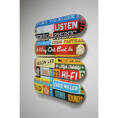 Sk8ology Skateboard Longboard Deck Display Wall Rack Bracket - Longboards USA