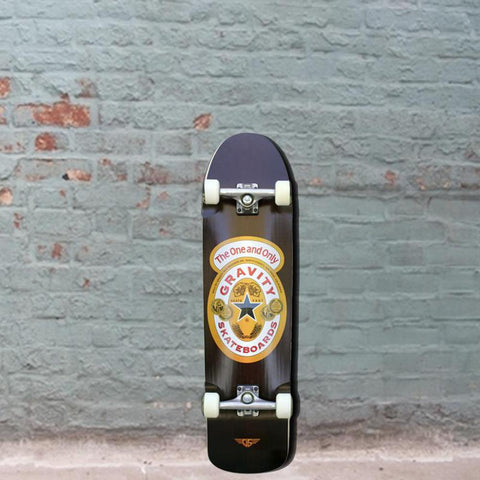 Skateboard Gravity Pool Model 35" - Brown Ale - Complete - Longboards USA