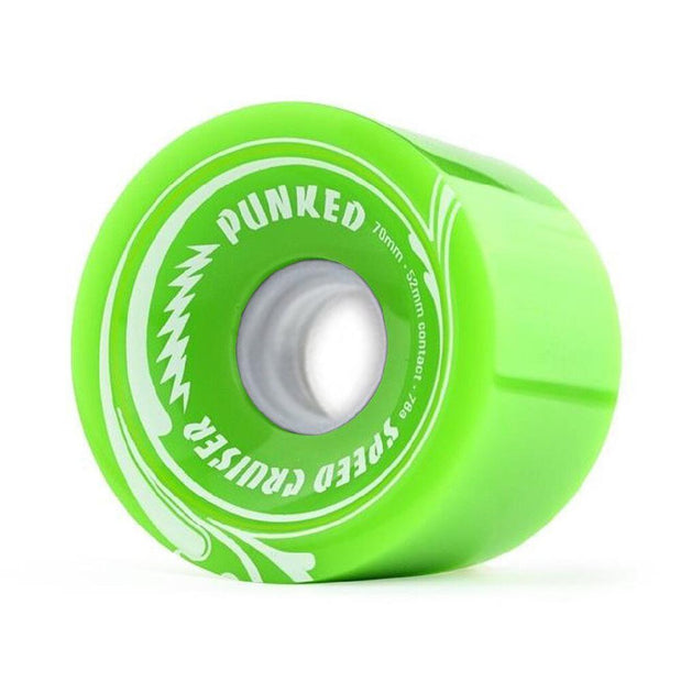 Speed Cruiser 70mm Longboard Wheels - Solid Green - Longboards USA