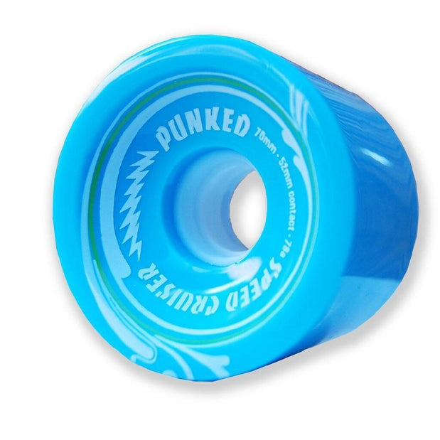 Speed Cruiser 70mm Longboard Wheels - Solid Light Blue - Longboards USA