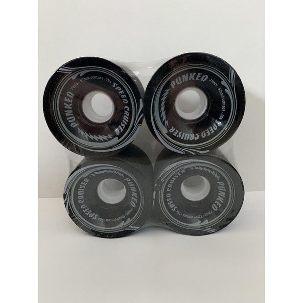 Speed Cruiser 71mm Longboard Wheels - Black - Longboards USA