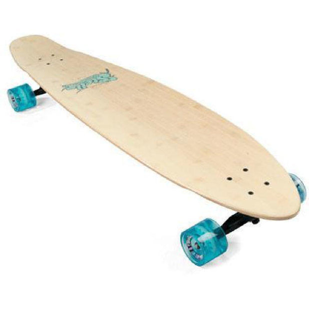 Stella Bamboo Stingray Moss 42" Kicktail Longboard - Longboards USA