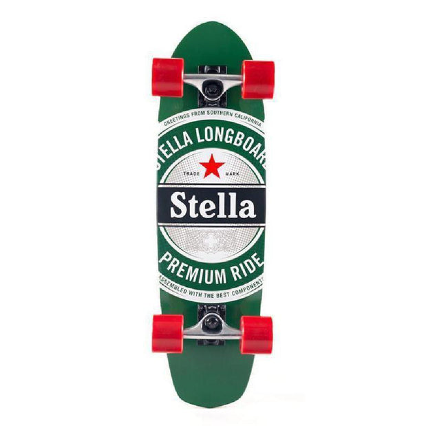 Stella Beer Runner 29" Heinny Longboard Cruiser - Longboards USA