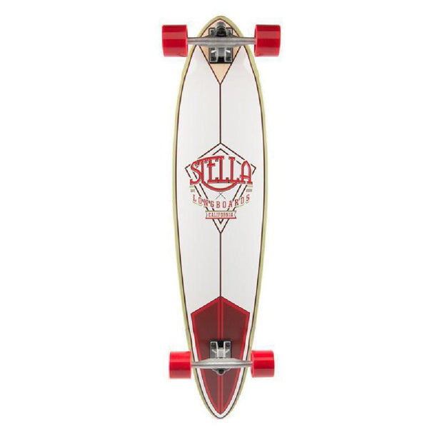 Stella Crimson 42" Pintail Longboard Complete - Longboards USA