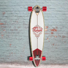 Stella Crimson 42" Pintail Longboard Complete - Longboards USA