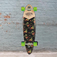 Stella Hula Blunt Nose Pintail 38" Longboard Skateboard - Longboards USA