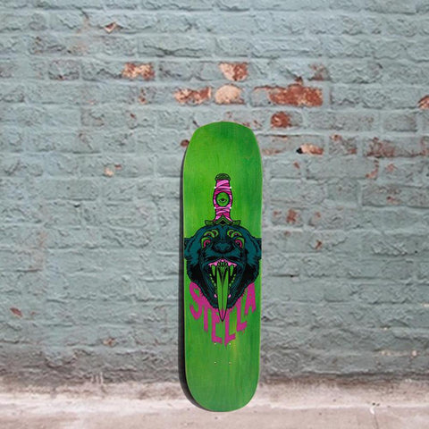Stella Longboard Flatnose Panther 32" Skateboard Deck - Longboards USA