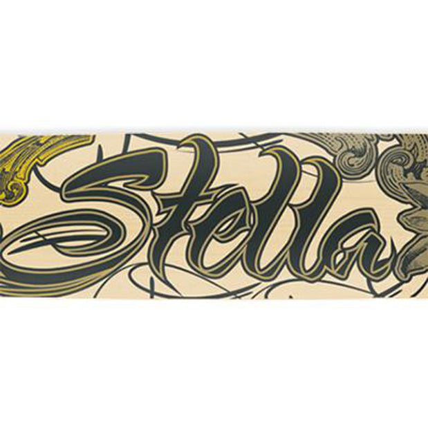Stella Lowrider Ornate Logo Gold 42" Longboard - Complete - Longboards USA