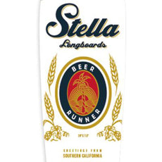 Stella Time Beer runner Longboard Skateboard 29 inch - Complete - Longboards USA