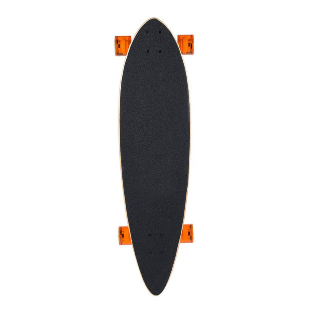 Stella Wagon Orange Blunt Nose 38” Pintail Longboard - Longboards USA