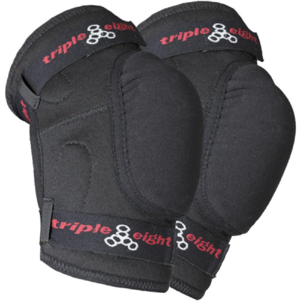 Triple 8 Stealth Hardcap Small Black Elbow Pads - Longboards USA