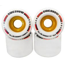Venom SideShow 70mm/80A in White Longboard Wheels - Longboards USA