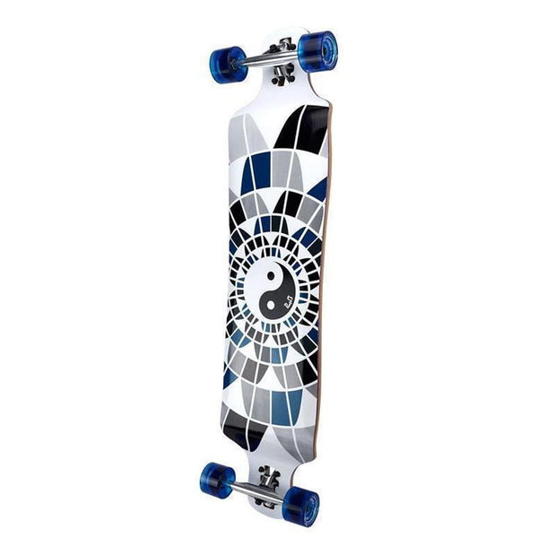 Yin Yang Lowrider Double Drop 40" Longboard - Longboards USA