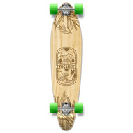 Yocaher Adventure Natural 40" Kicktail Longboard - Longboards USA