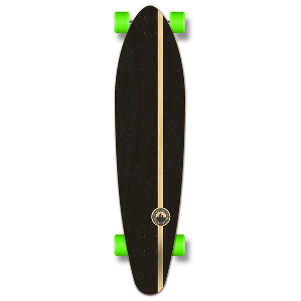 Yocaher Adventure Natural 40" Kicktail Longboard - Longboards USA