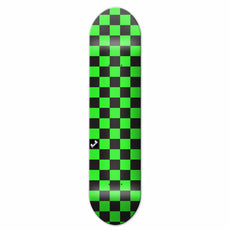 Yocaher Checker Green - Skateboard Deck - Longboards USA