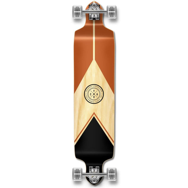 Yocaher Drop Down Longboard Complete - Earth Series - Mountain - Longboards USA