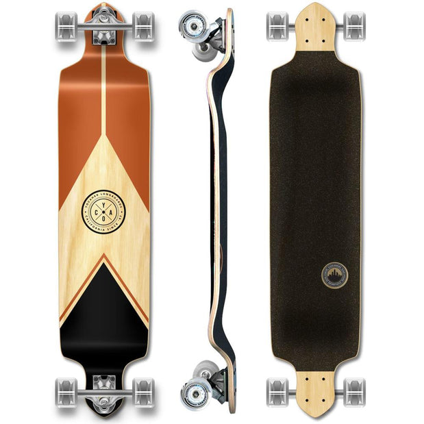 Yocaher Drop Down Longboard Complete - Earth Series - Mountain - Longboards USA