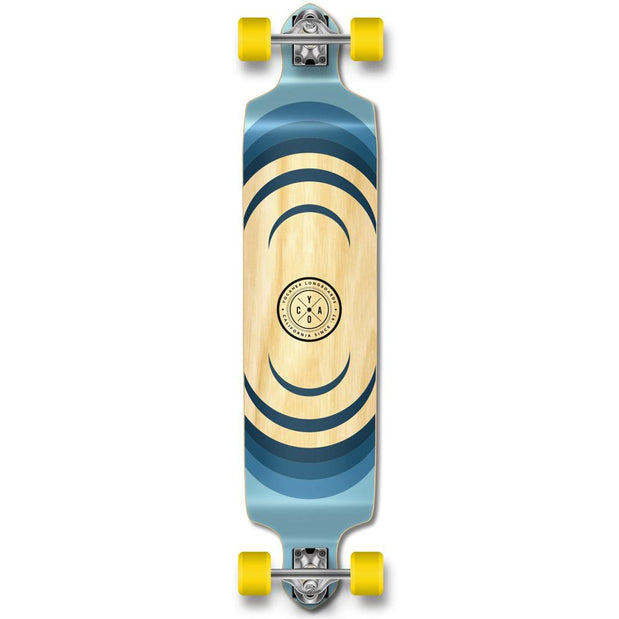 Yocaher Drop Down Longboard Complete - Earth Series - Ripple - Longboards USA