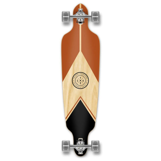 Yocaher Drop Through Longboard Complete - Earth Series - Mountain - Longboards USA