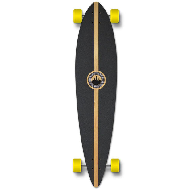 Yocaher Pintail Longboard Complete - VW Bettle Series - Red - Longboards USA