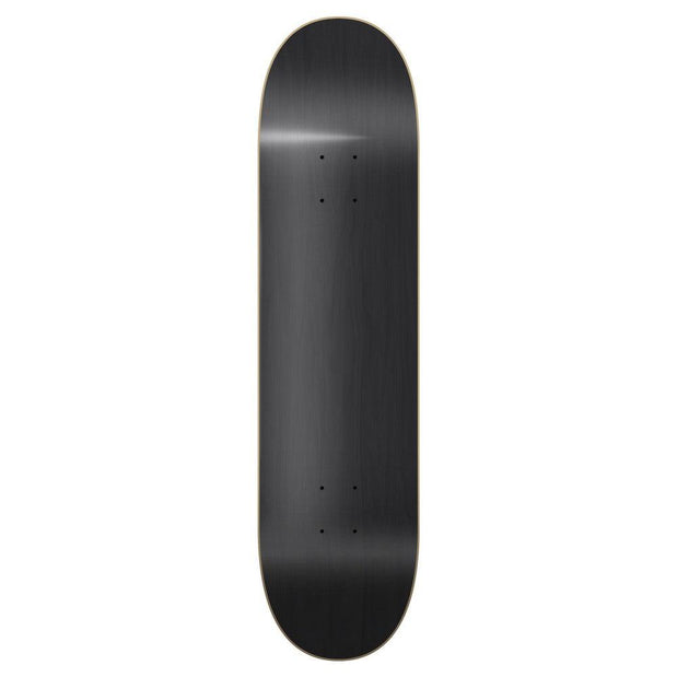 Yocaher Pro Blank Skateboard Deck - Stained Black - Longboards USA