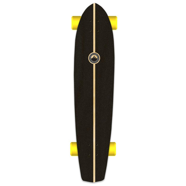 Yocaher Slimkick Longboard Complete - Earth Series - Ripple - Longboards USA